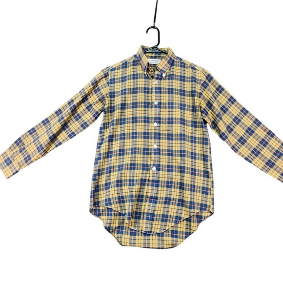 Vintage Marlboro‎ Plaid Button Down Shirt Long Sleeve Collared 18 - Picture 1 of 6